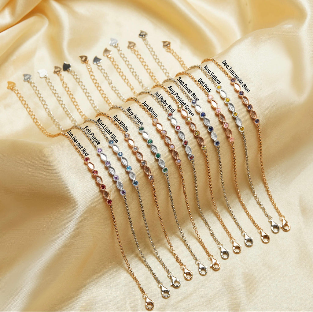 Birthstone Keepsake Bracelet