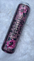 [RTS] 32oz Pink Leopard Epoxy Tumbler