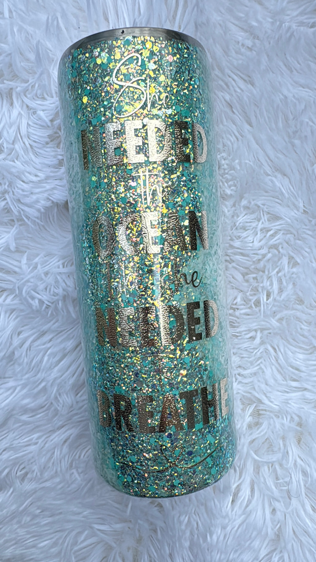 [RTS] 24oz Beach Epoxy Tumbler