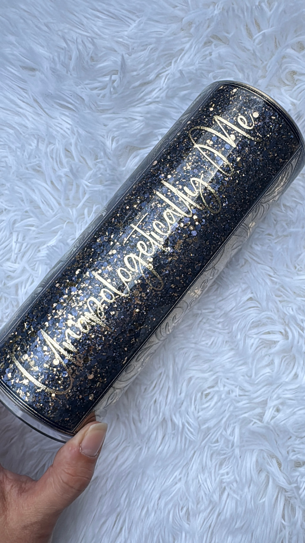 [RTS] 24oz Victorian Skulls Epoxy Tumbler