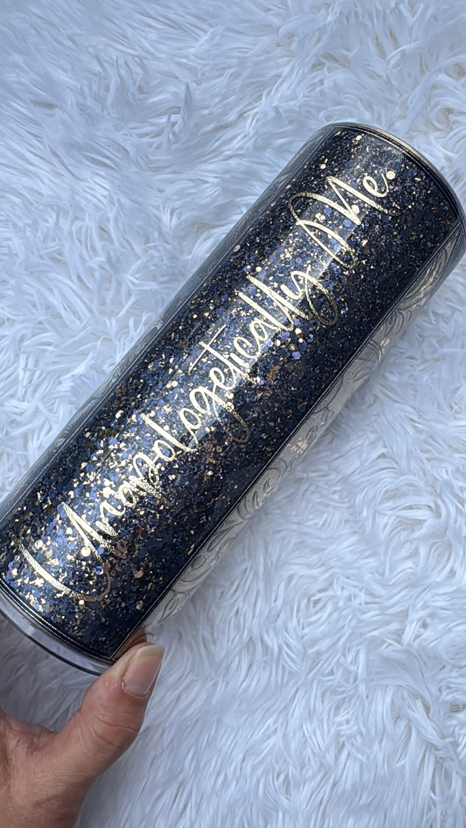 [RTS] 24oz Victorian Skulls Epoxy Tumbler